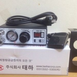 CONTROLLER SET Included : 1:POWER CORD 2: FOOT SWITCH 3:BARREL STAND THE-100 TAEHA