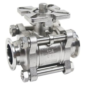 3-Piece Sanitation Ball Valve Tacwell MV-361/362