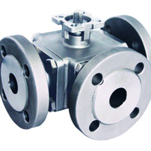 3-way Flanged End Ball Valve Tacwell MV-453/454